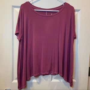 Dusty Pink American Eagle Soft and Sexy Tee